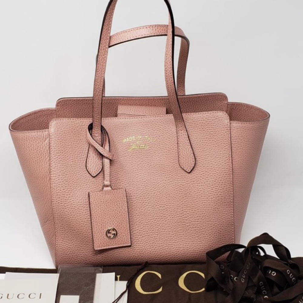 Gucci Swing Leather Tote
